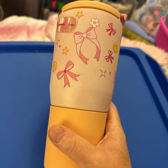 BrüMate Nav 25oz  Insulated Creamsicle with custom decals - Picture 4 of 4